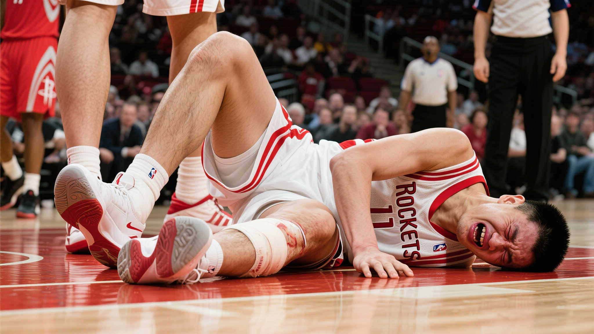 姚明NBA6亿薪资是否透支健康？5张照片揭开真相