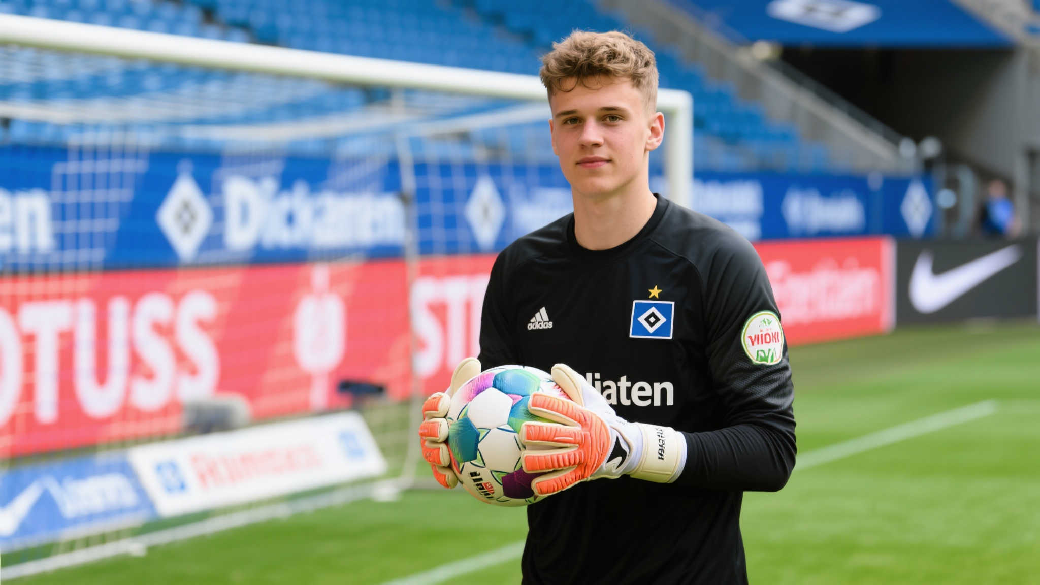 官方宣布:汉堡成功引进德国U18门将费尔南多·迪克 此外,汉堡目前的门将位置需要新鲜血液。虽然现有主力